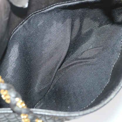 Bally Vintage Shoulder Bag Quilted leather, BLACK, LEATHER, Shoulder bag