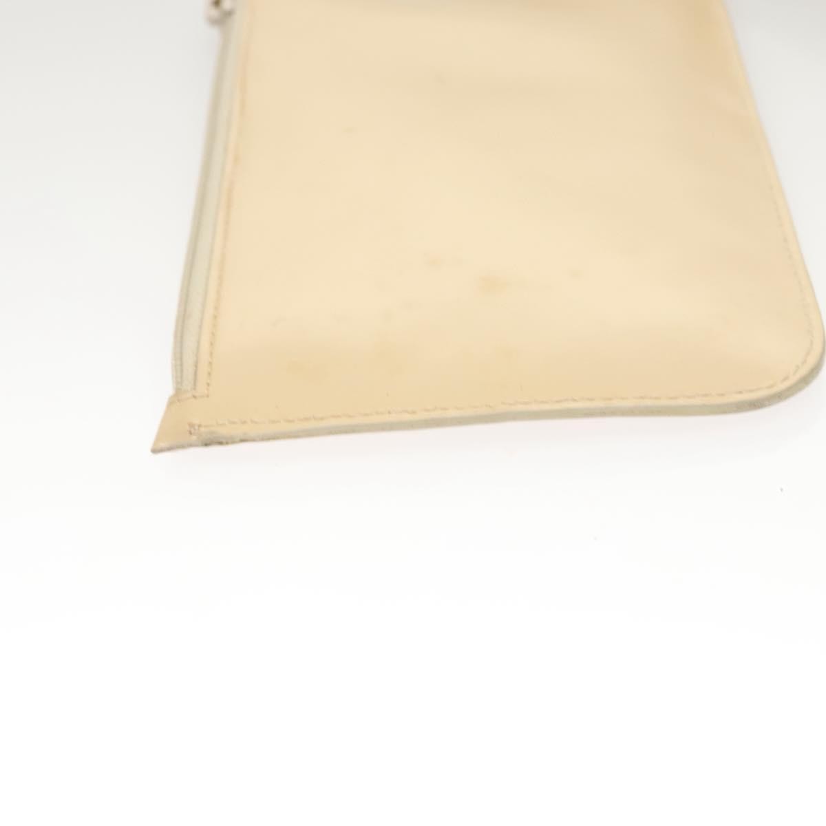 Gucci Vintage Handbag Enamel, BEIGE, PATENT_LEATHER, Handbag