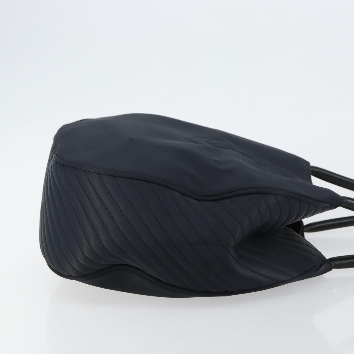 Saint Laurent Vintage Shoulder Bag Nylon, BLACK, NYLON, Shoulder bag