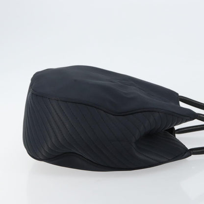 Saint Laurent Vintage Shoulder Bag Nylon, BLACK, NYLON, Shoulder bag