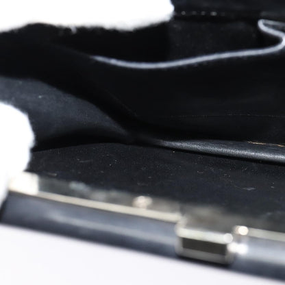 Celine Shoulder Bag Leather, BLACK, LEATHER, Shoulder bag