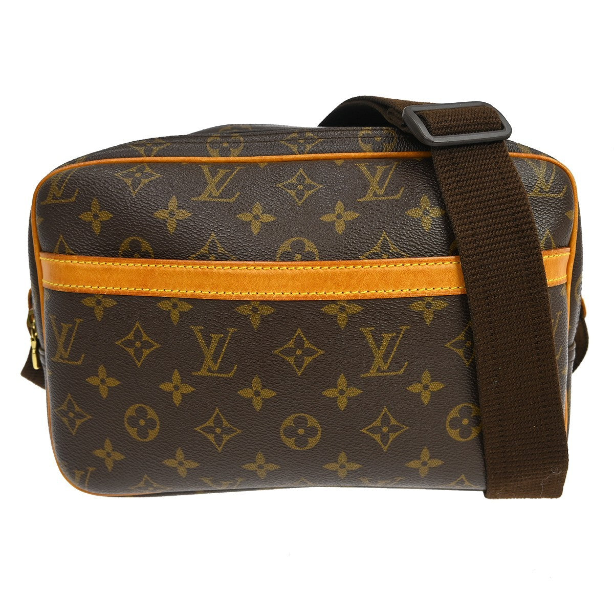 Louis Vuitton Reporter Bag Monogram Canvas, Brown, Canvas, Shoulder Bag