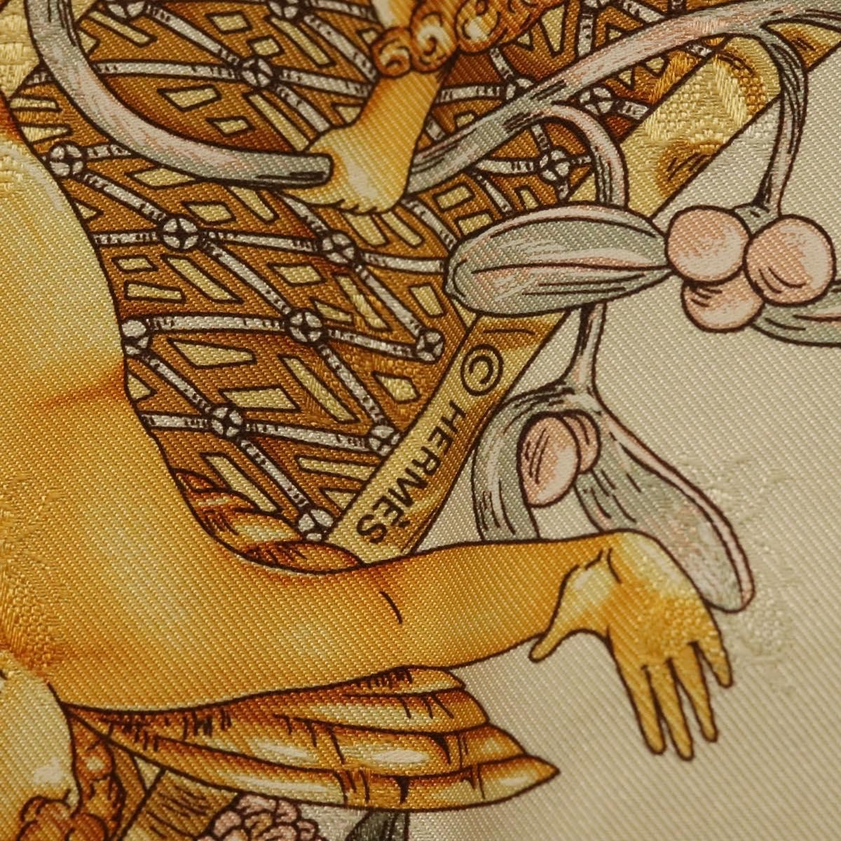 Hermes Carré 90 Silk multicolor, PINK, SILK, Scarve & shawl