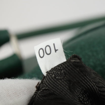 Prada Vintage Boston Bag Leather, GREEN, LEATHER, Travel bag