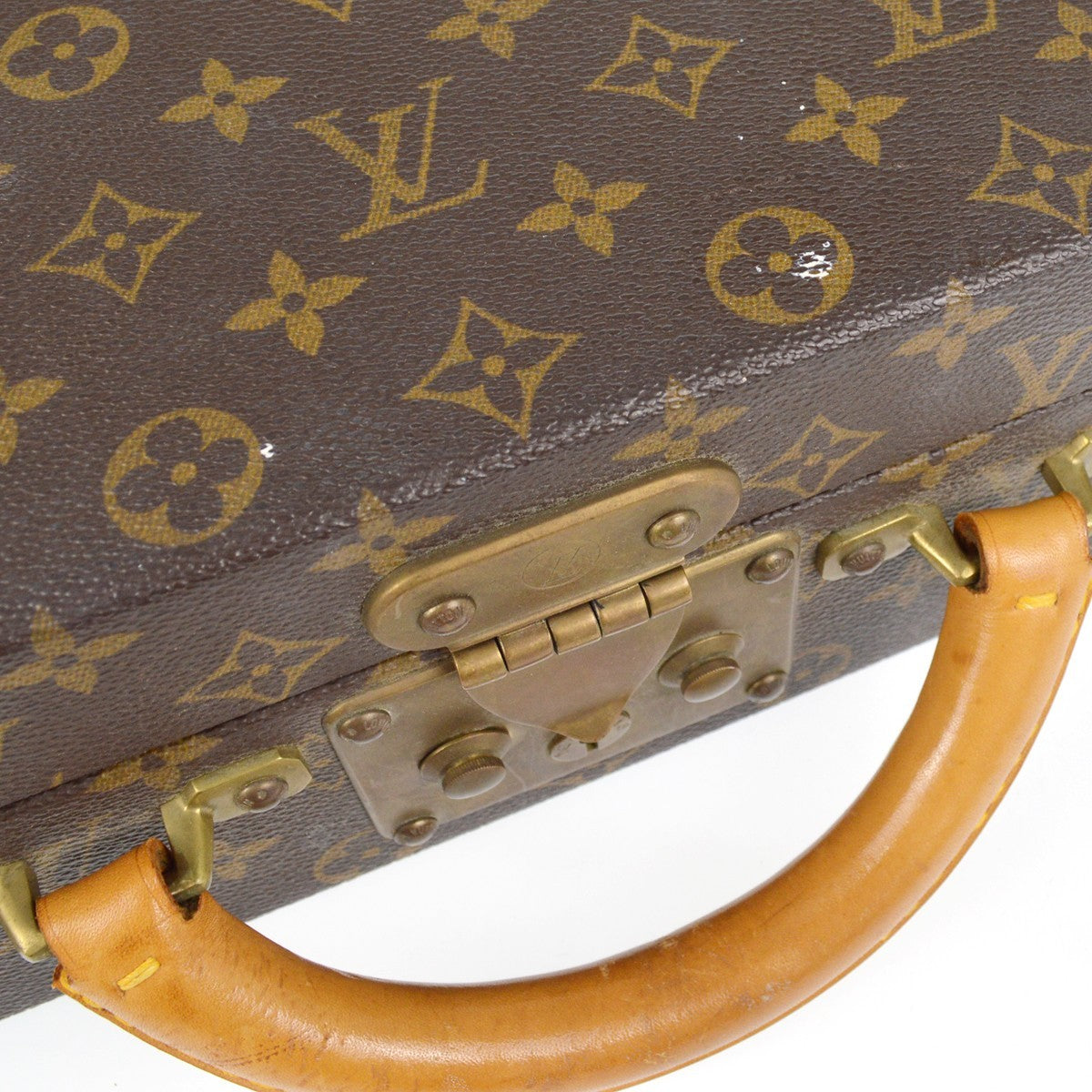 Louis Vuitton President Classeur Briefcase Monogram Canvas, BROWN, CANVAS, Briefcase