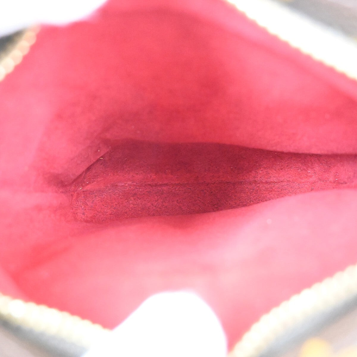 Louis Vuitton Partition Wristlet Clutch Monogram Canvas, BROWN, CANVAS, Clutche & pouche