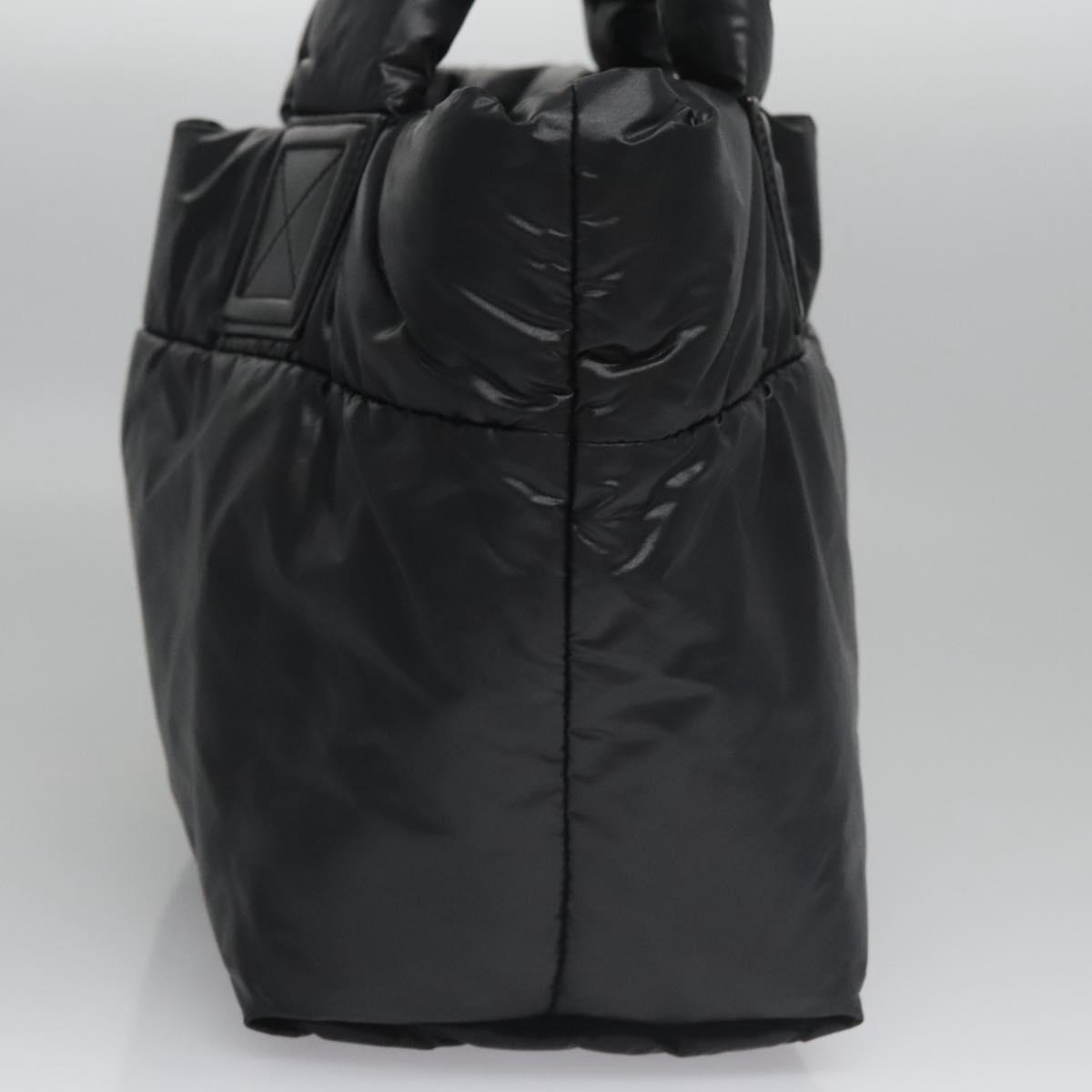 Chanel Coco Cocoon Reversible Tote Quilted Nylon, BLACK, NYLON, Tote bag