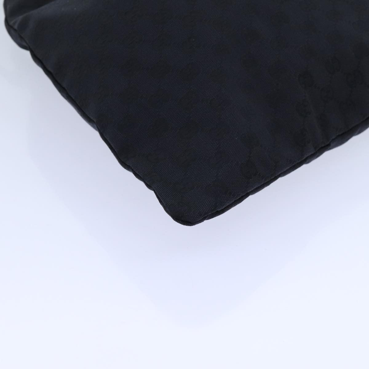 Gucci Vintage Web Drawstring Bucket Bag GG Coated Canvas, BLACK, CANVAS, Clutche & pouche