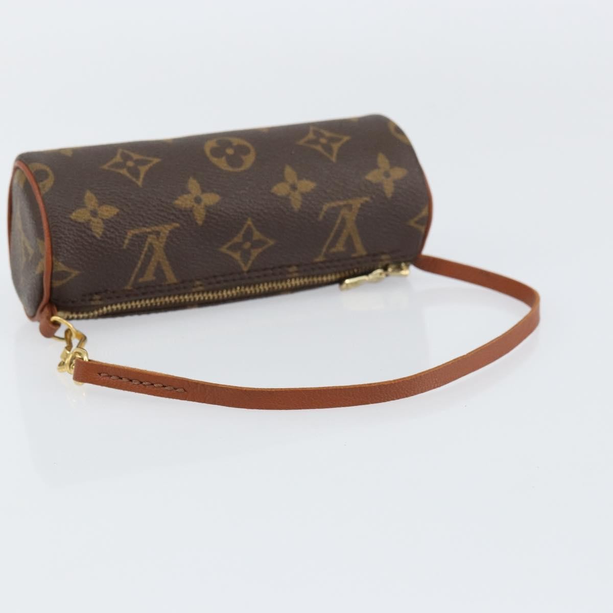 Louis Vuitton Papillon Pochette Monogram Canvas, BROWN, CANVAS, Clutche & pouche