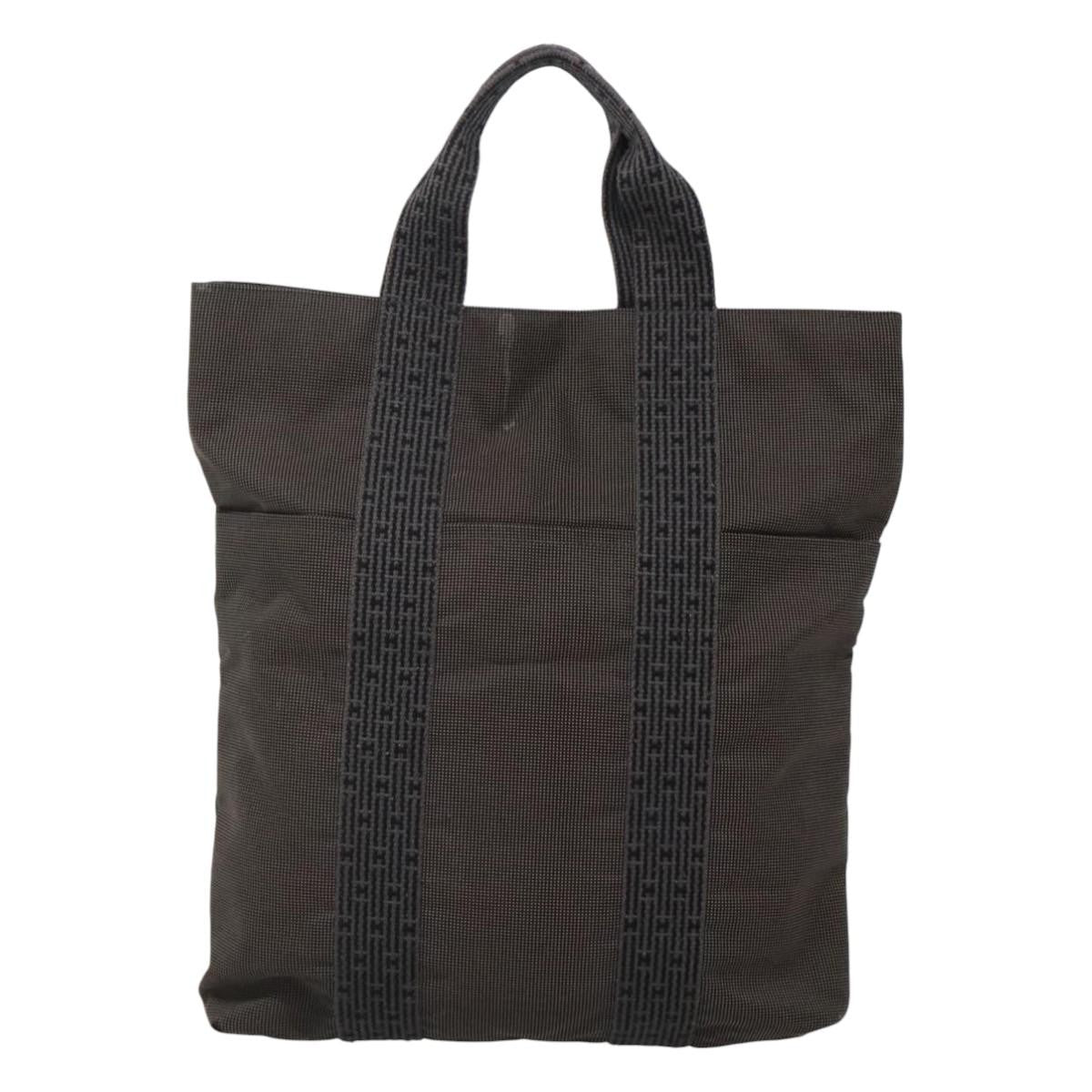 Hermes Fourre-tout Herline Fourre-tout Herline, GRAY, CANVAS, Tote bag