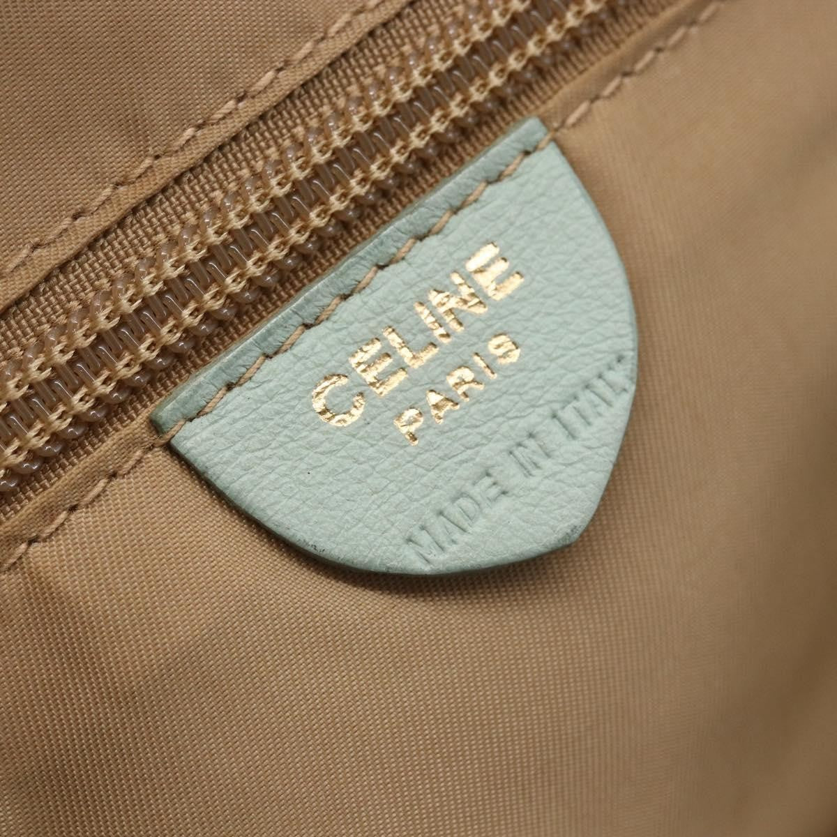 Celine Vintage Doctor Bag Leather, GREEN, LEATHER, Handbag