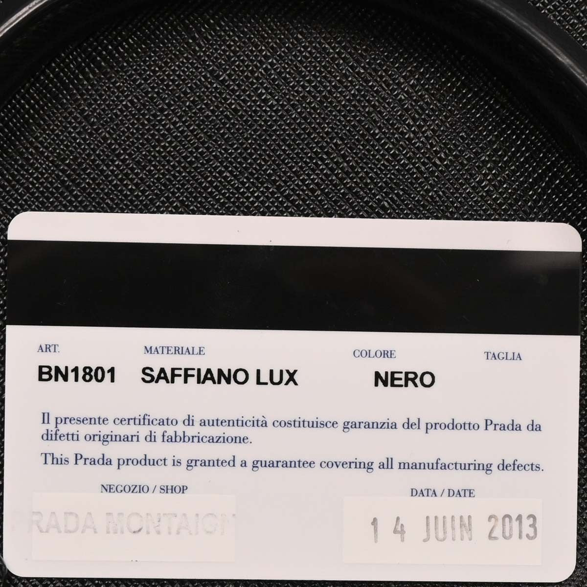 Prada Galleria Double Zip Tote Saffiano Leather, BLACK, LEATHER, Tote bag