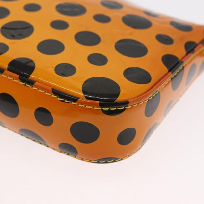 Louis Vuitton Pochette Accessoires NM Kusama Infinity Dots Monogram Vernis, YELLOW, PATENT_LEATHER, Clutche & pouche