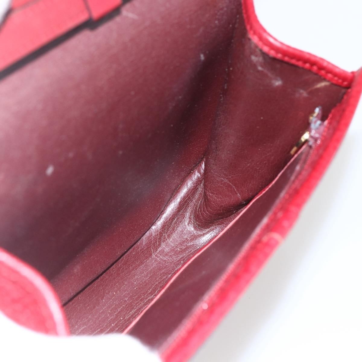 Christian Dior Vintage Handbag Leather, RED, LEATHER, Handbag