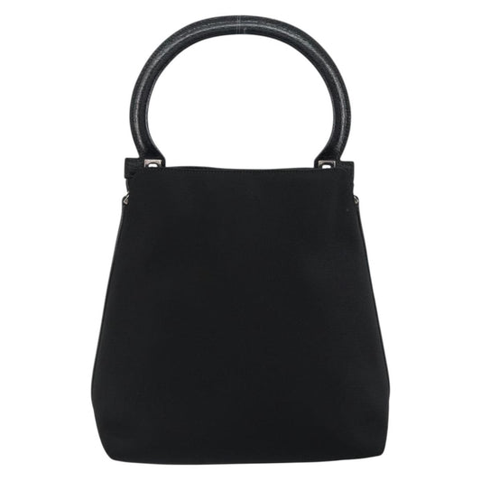 Salvatore Ferragamo Vintage Handbag Nylon, BLACK, NYLON, Handbag