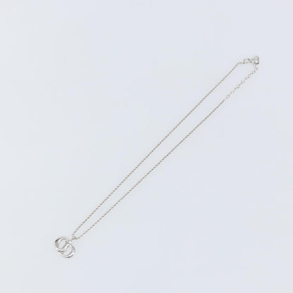 Christian Dior CD Logo necklace Metal, SILVER, METAL, Necklace