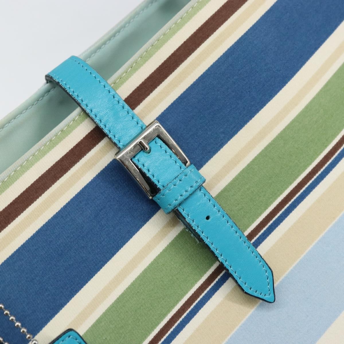 Burberry Vintage tote bag Canvas, BLUE, CANVAS, Tote bag