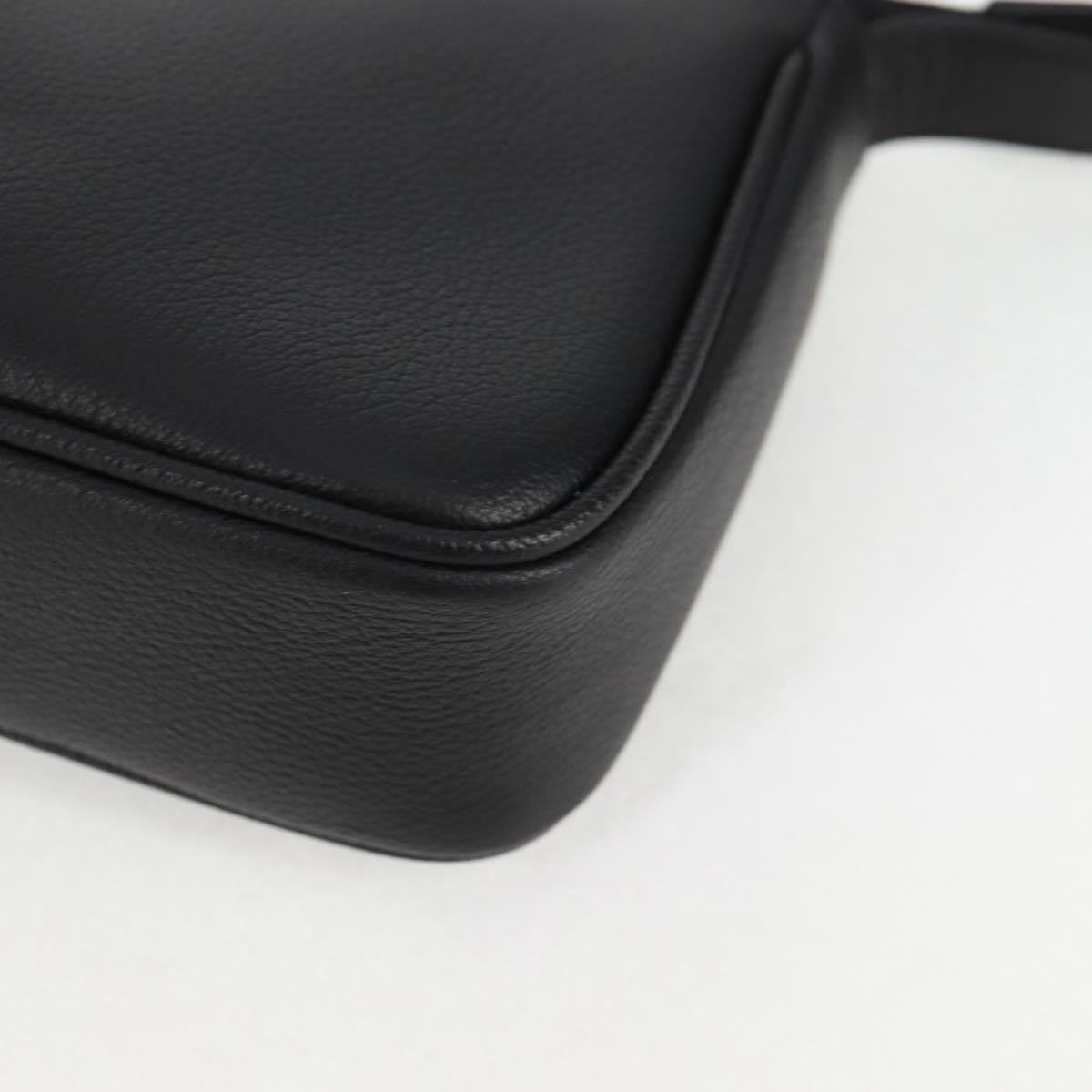 Versace Medusa Shoulder Bag Leather, BLACK, LEATHER, Shoulder bag