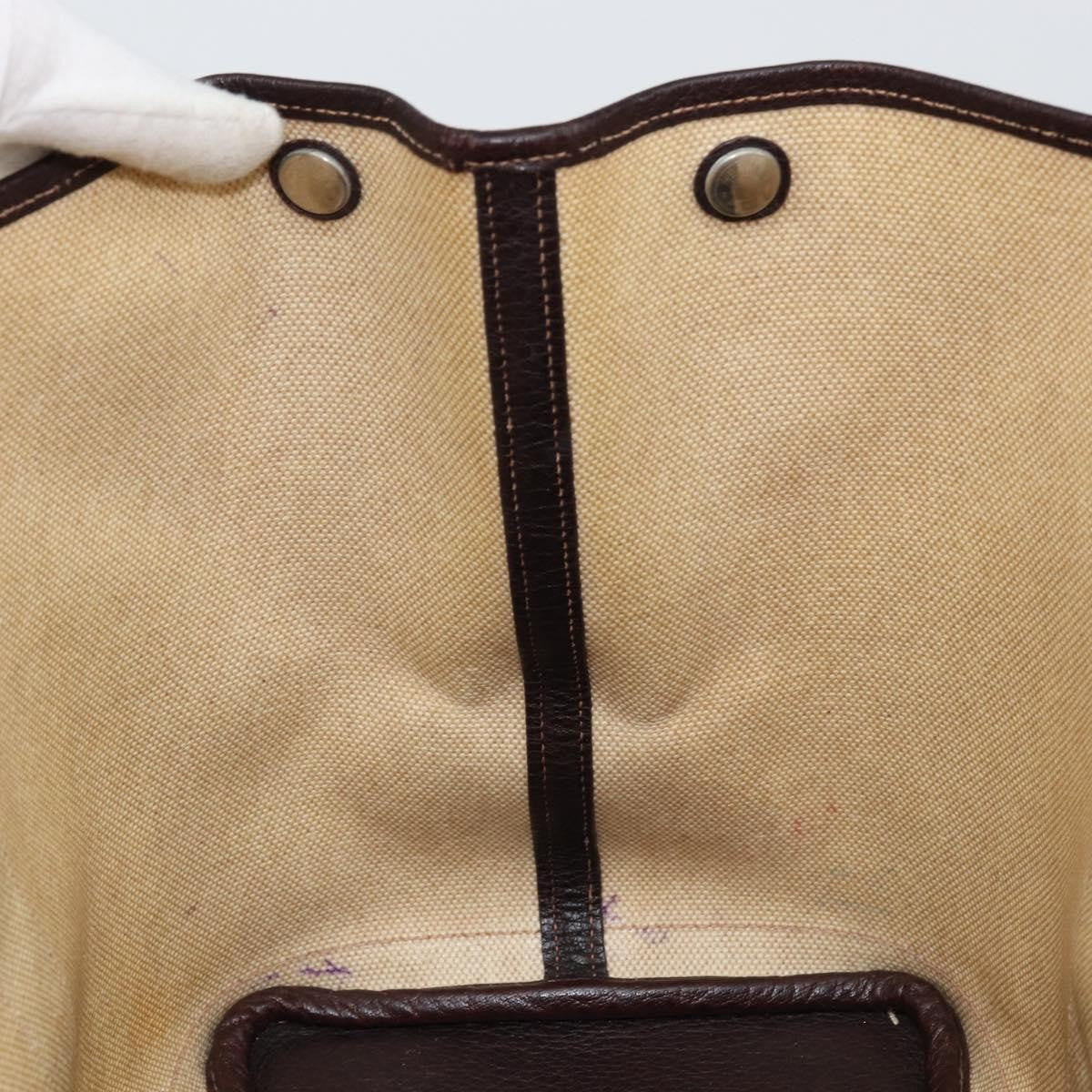 Hermes Garden Party Tote Canvas and Leather, BEIGE, CANVAS, Tote bag