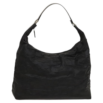 Gucci Zip Hobo Nylon, BLACK, NYLON, Shoulder bag