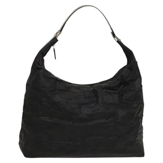 Gucci Zip Hobo Nylon, BLACK, NYLON, Shoulder bag