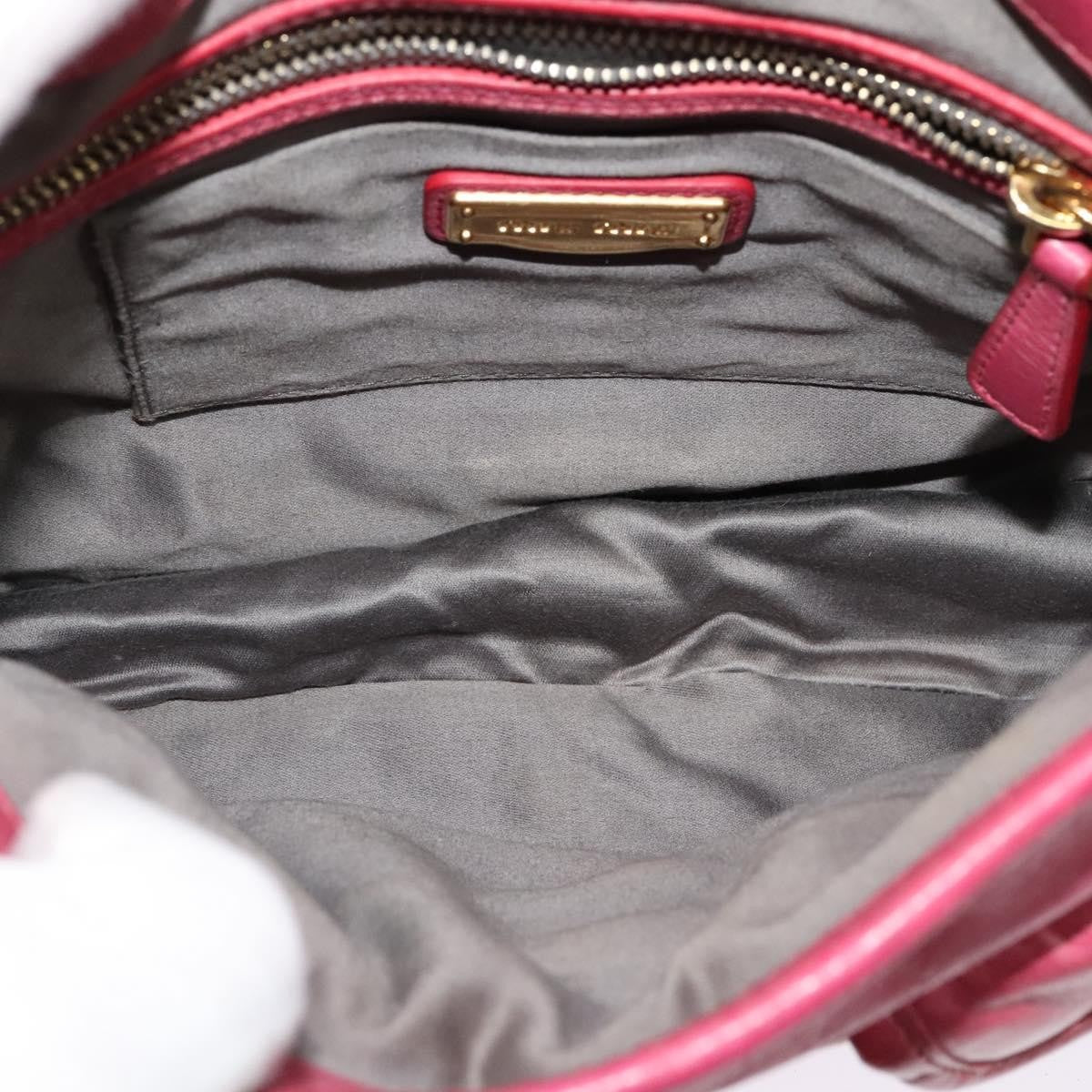 Miu Miu Coffer Convertible Hobo Matelasse Leather, PINK, LEATHER, Handbag