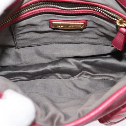 Miu Miu Coffer Convertible Hobo Matelasse Leather, PINK, LEATHER, Handbag