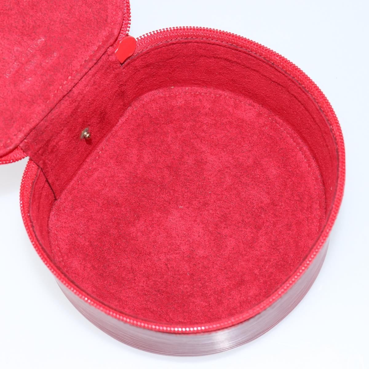 Louis Vuitton Ecrin Bijoux Pouch Epi Leather, RED, LEATHER, Jewelry set