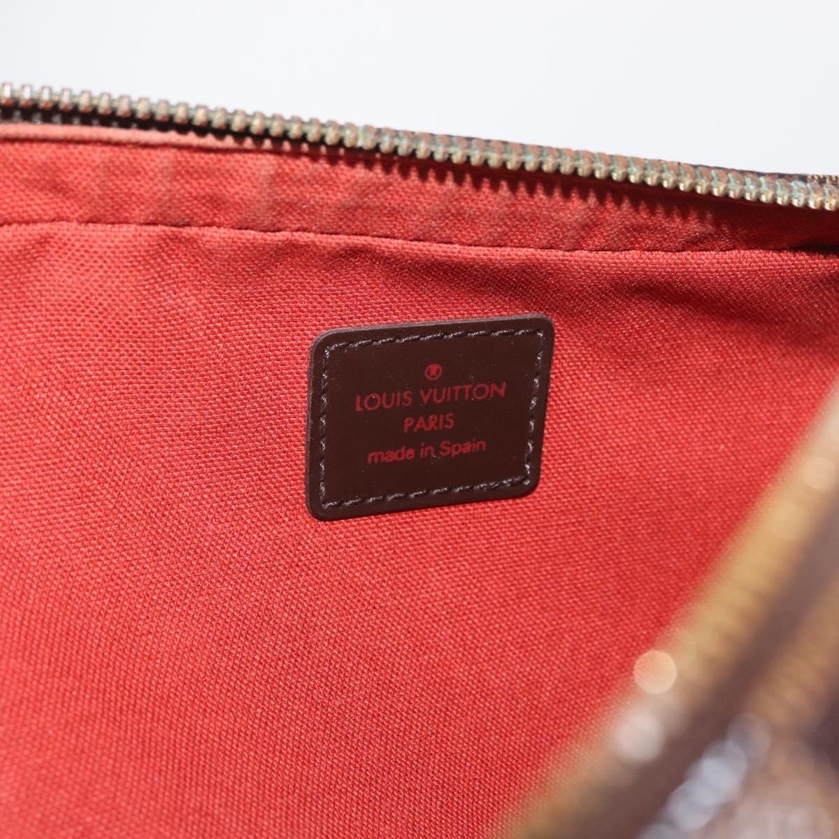 Louis Vuitton Geronimos Waist Bag Damier, Brown, Canvas, Clutch
