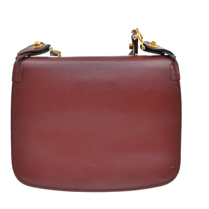 cartier Must de Cartier Shoulder Bag Leather, Red, Leather, Shoulder Bag