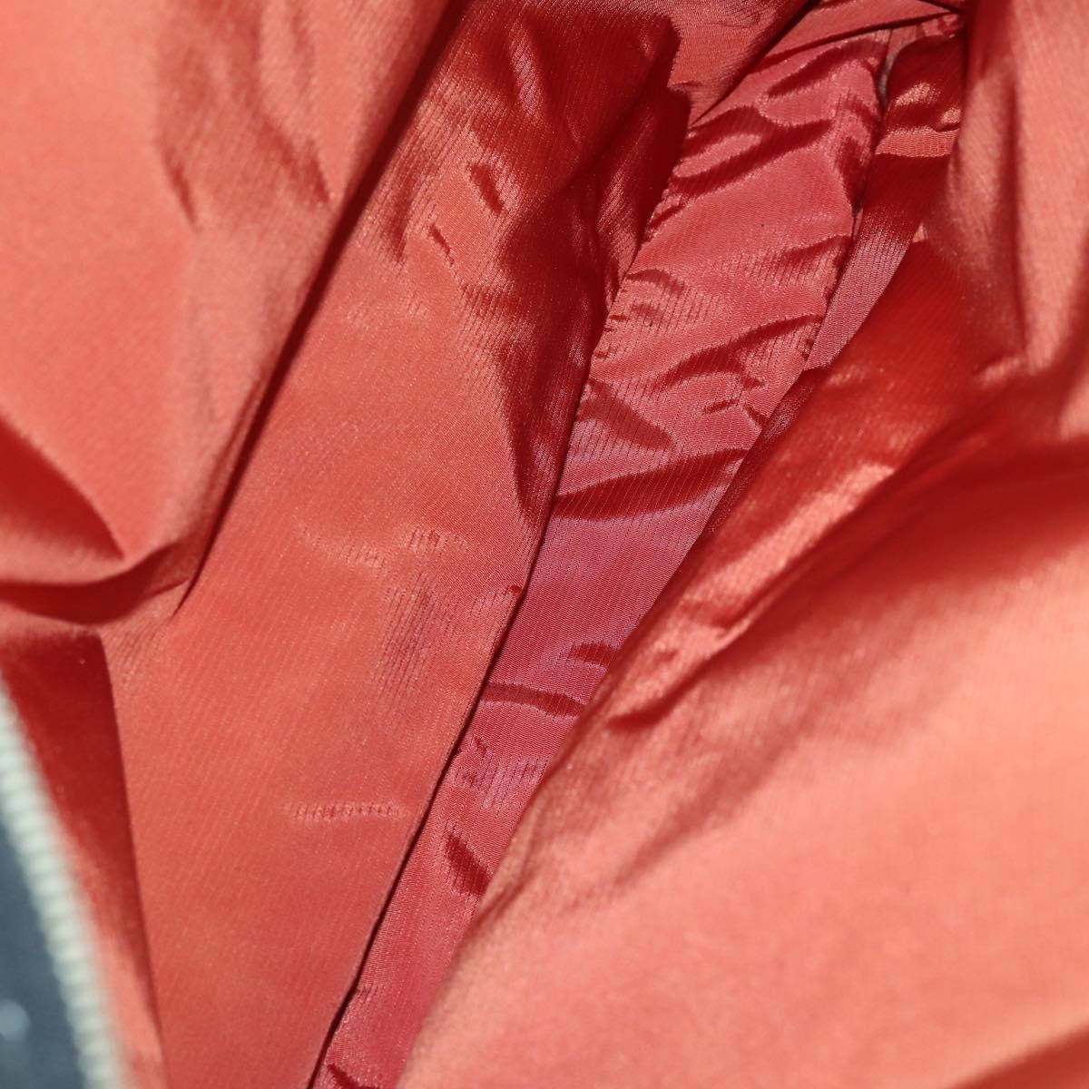 Chanel Travel Line Boston Bag Printed Nylon, BLACK, NYLON, Travel bag