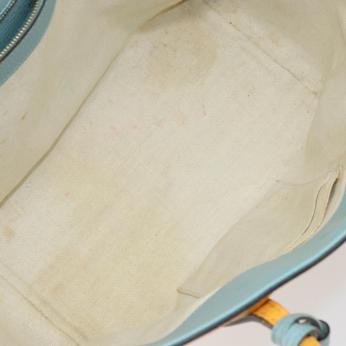 Gucci Swing Tote Leather, YELLOW, LEATHER, Tote bag