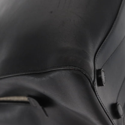 Prada Vintage Briefcase Leather, BLACK, LEATHER, Briefcase