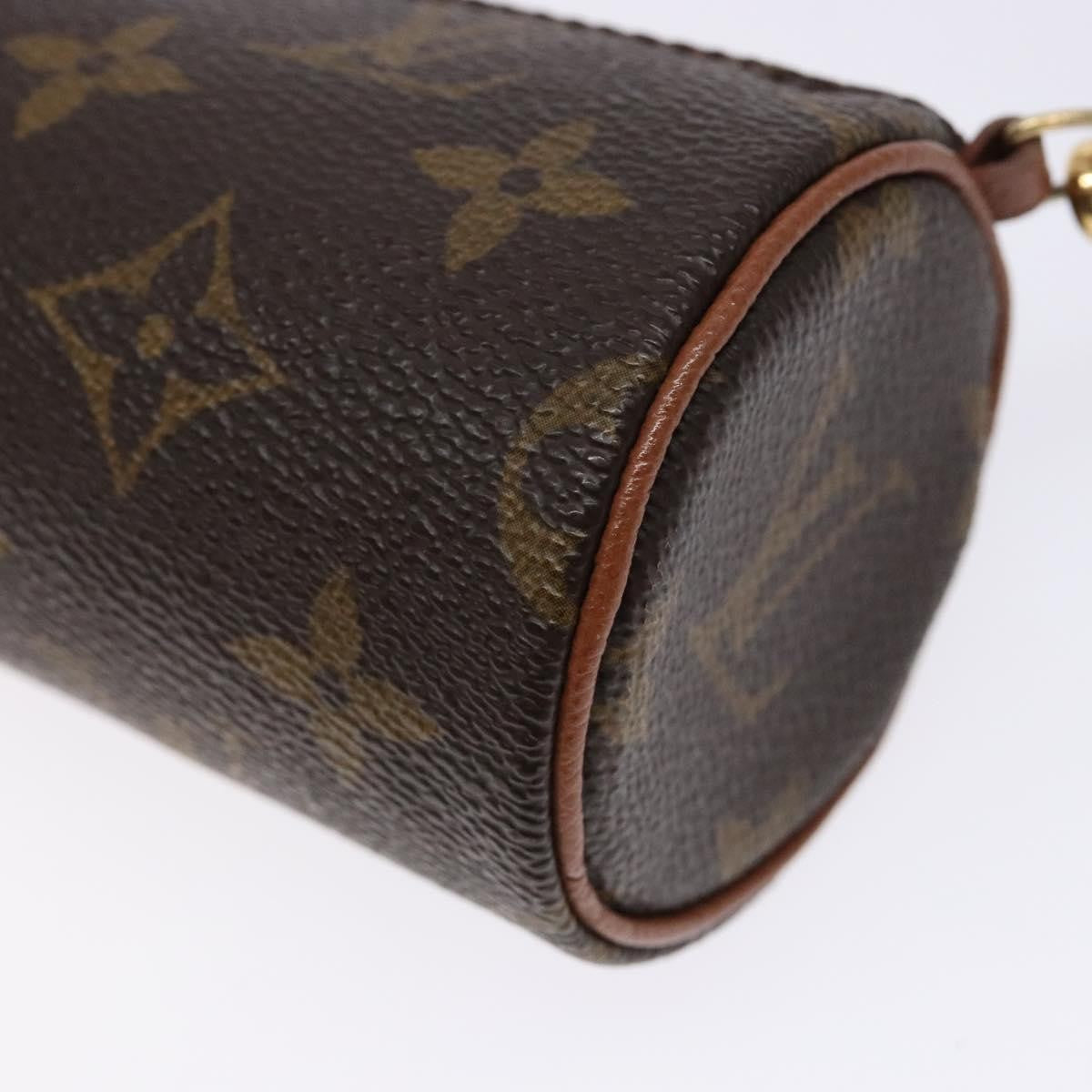 Louis Vuitton Papillon Pochette Monogram Canvas, BROWN, CANVAS, Handbag