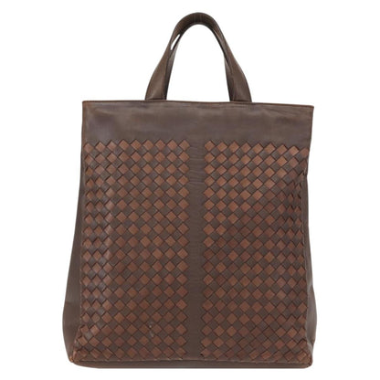 Bottega Veneta Tote Intrecciato Nappa, BROWN, LEATHER, Tote bag