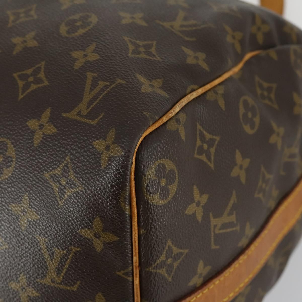 Louis Vuitton Keepall Bandouliere Bag Monogram Canvas, BROWN, CANVAS, Travel bag