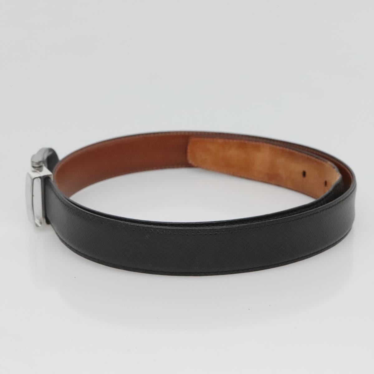 Louis Vuitton Classique Belt Taiga Leather, GRAY, LEATHER, Belts