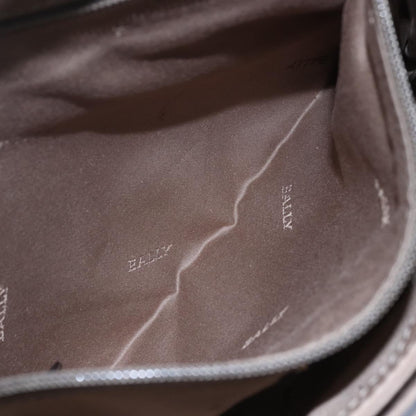 Bally Vintage Shoulder Bag Leather, BEIGE, LEATHER, Shoulder bag