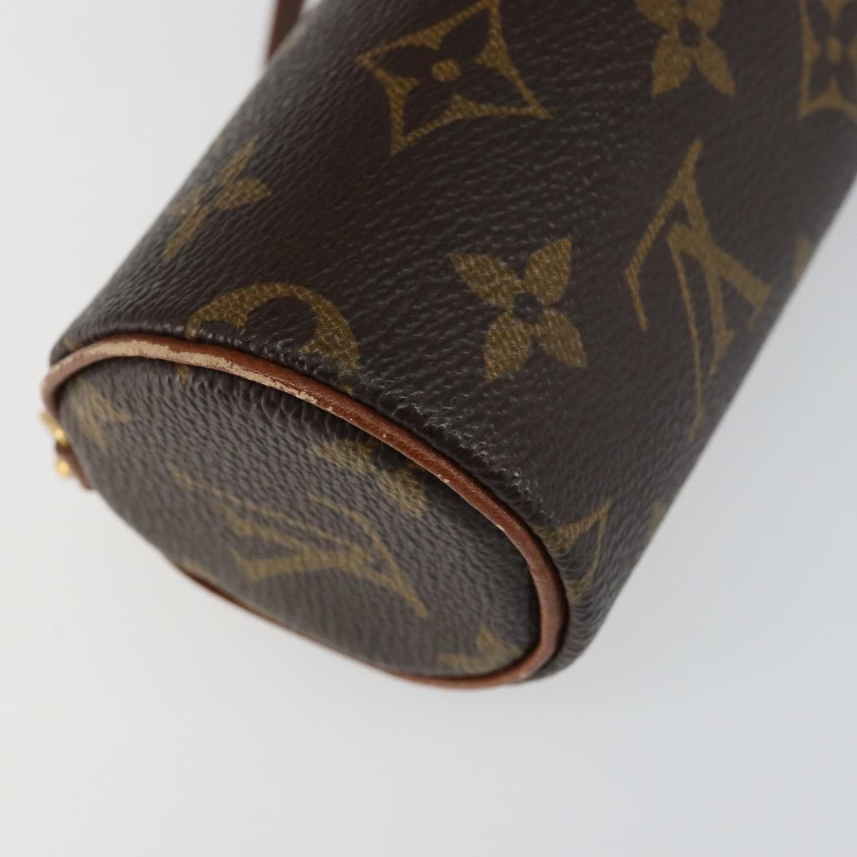 Louis Vuitton Papillon Pochette Monogram Canvas, BROWN, CANVAS, Clutche & pouche