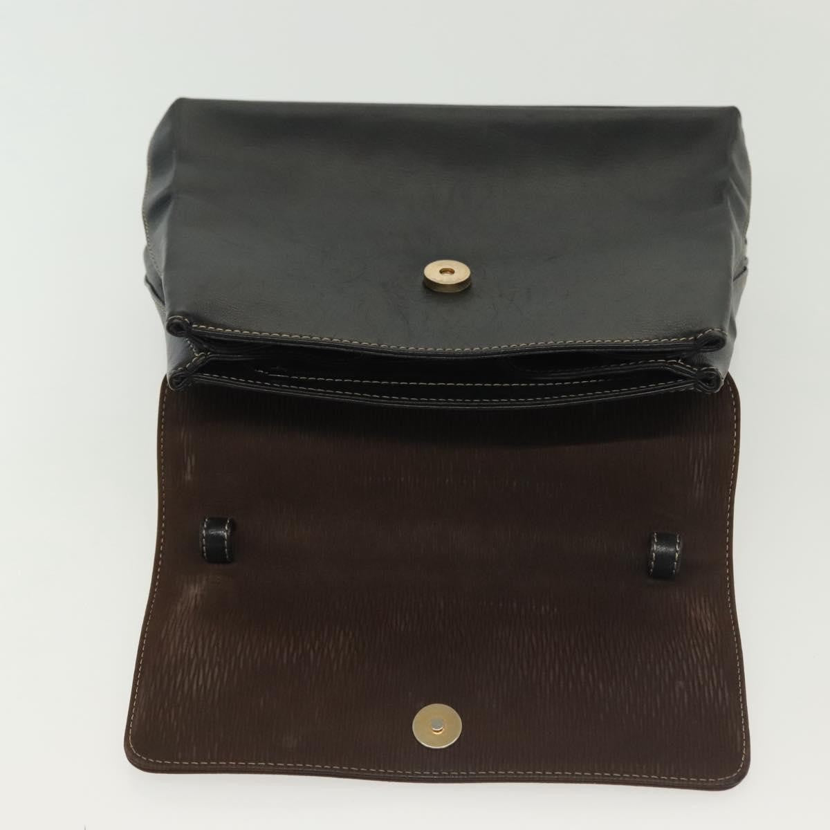 Loewe Vintage Velazquez Top Handle Bag Leather, BLACK, LEATHER, Handbag