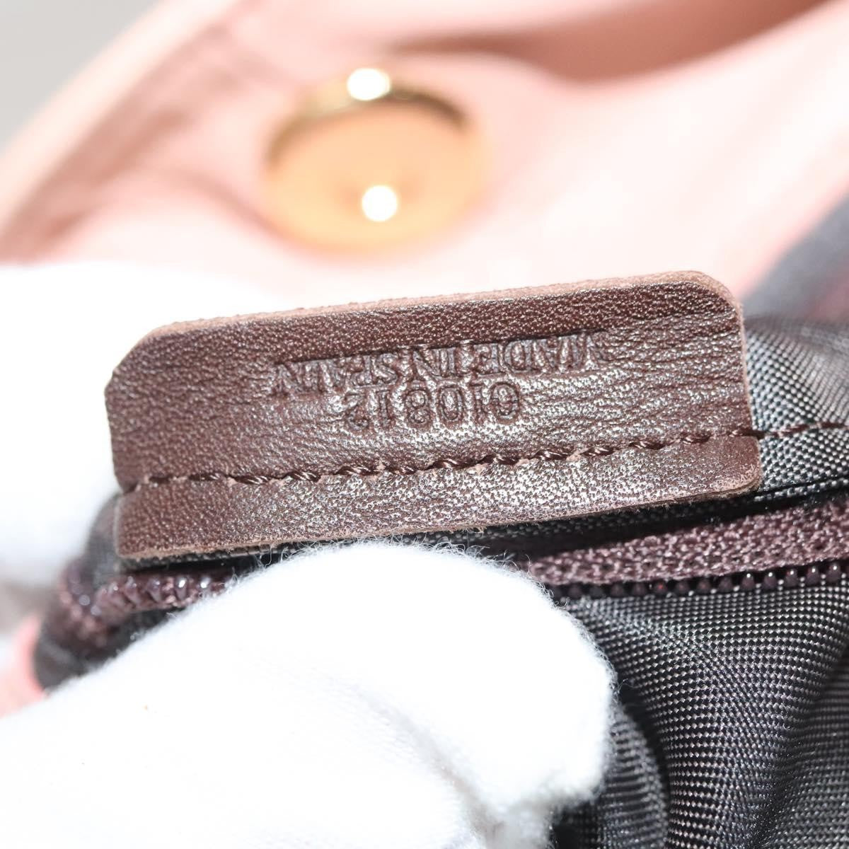 Loewe Anagram Logo Nappa Aire Hand Bag Leather, PINK, LEATHER, Handbag