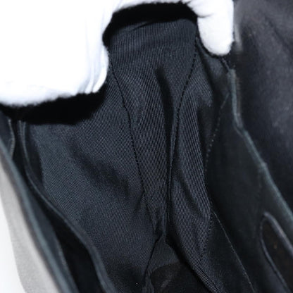 Chanel Vintage Lock Briefcase Caviar, BLACK, LEATHER, Briefcase