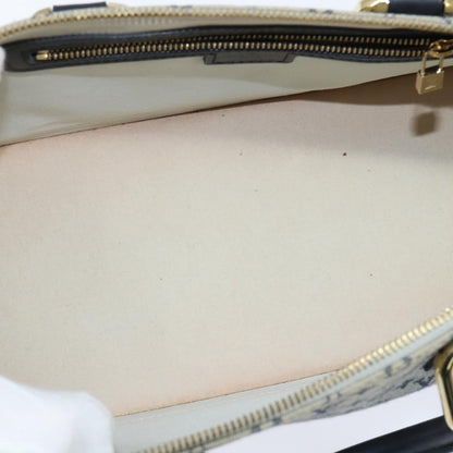 Louis Vuitton Alma Handbag Mini Lin, BLUE, CANVAS, Handbag