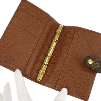 Louis Vuitton Agenda Cover Monogram Panda, BROWN, CANVAS, Wallets