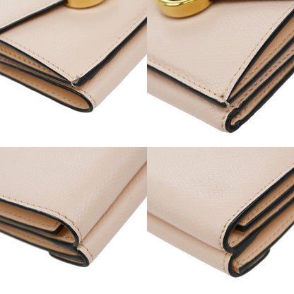 Fendi F is Fendi Trifold Wallet Leather, PINK, LEATHER, Wallets