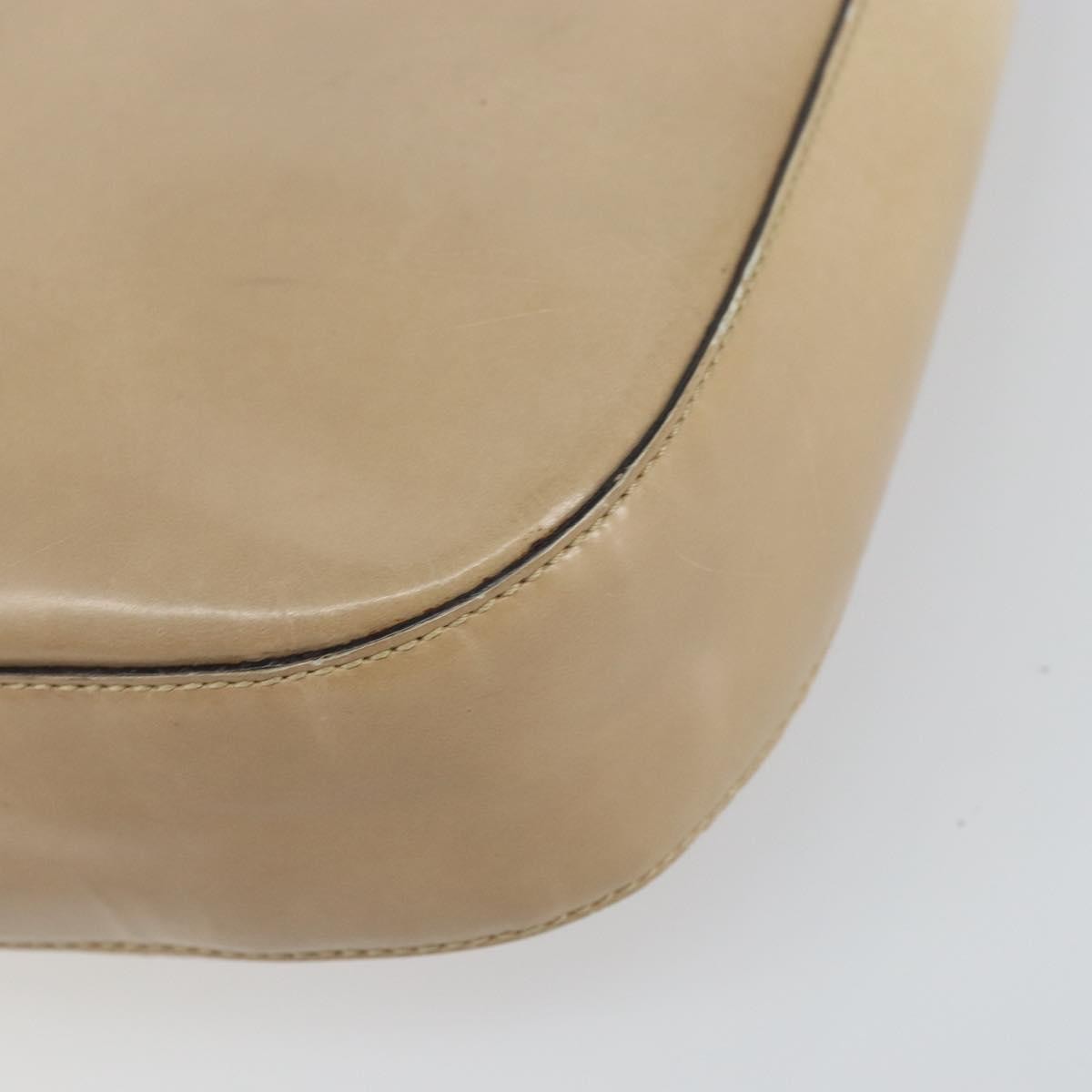 Prada Vintage Shoulder Bag Patent leather, BEIGE, PATENT_LEATHER, Shoulder bag