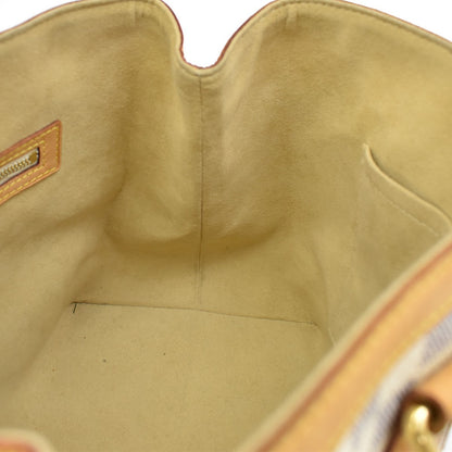 Louis Vuitton Hampstead Handbag Damier, WHITE, CANVAS, Shoulder bag