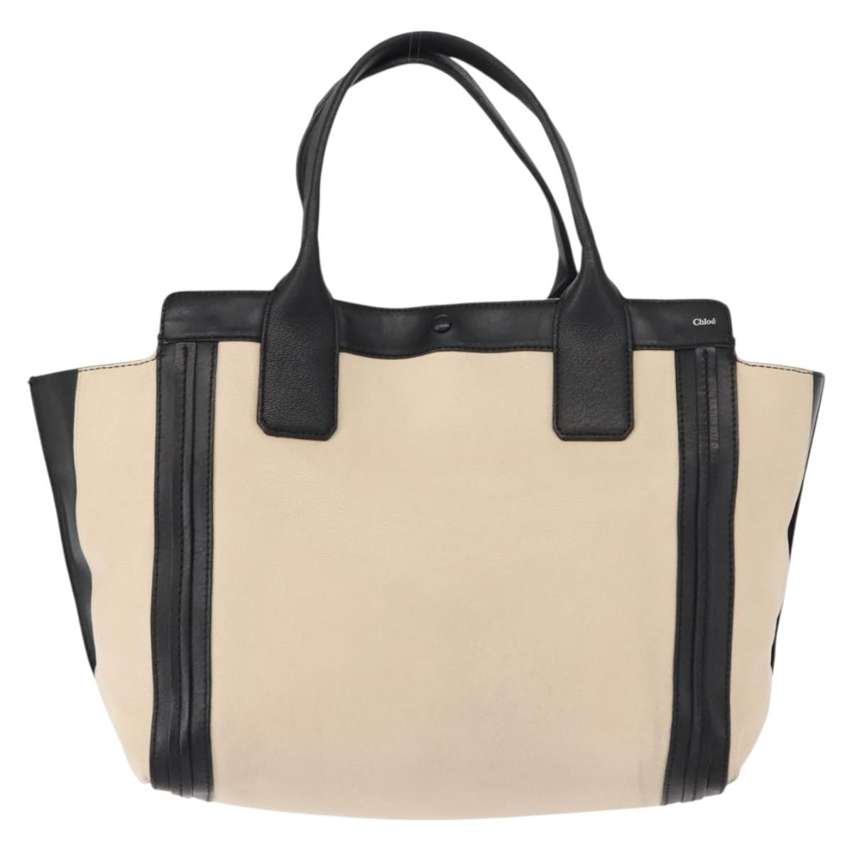 Chloe Alison East West Tote Leather, BEIGE, LEATHER, Handbag