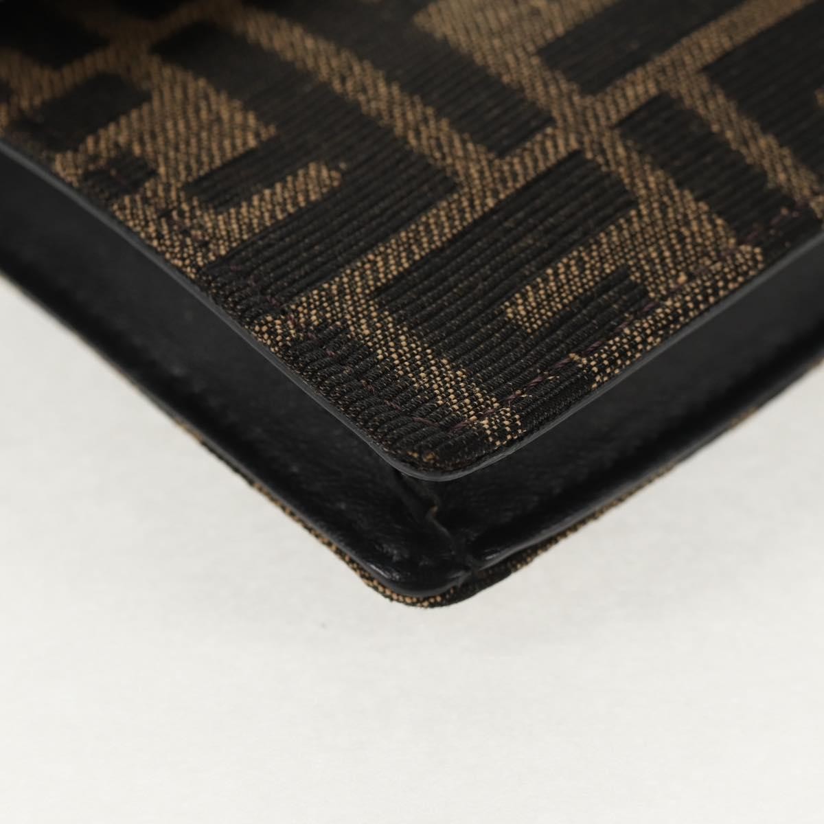 Fendi Baguette Convertible Belt Bag Zucca canvas, BLACK, CANVAS, Shoulder bag