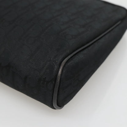 Christian Dior Trotter pouch Diorissimo Canvas, BLACK, CANVAS, Clutche & pouche